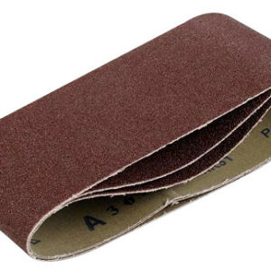 Lot de 3 bandes de ponçage - grain 60 - 100 x 610 mm