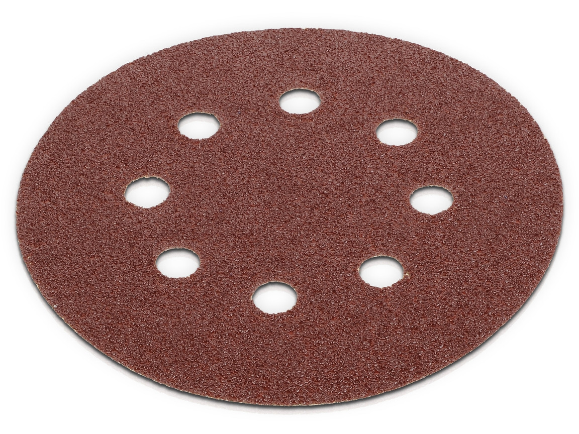Lot de 5 disques auto-aggripants - grain 120 - Ø 125 mm