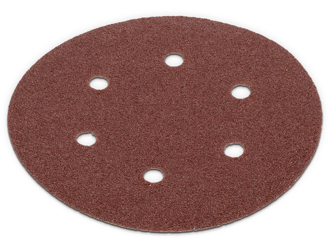Lot de 5 disques auto-aggripants - grain 180 -Ø 150 mm