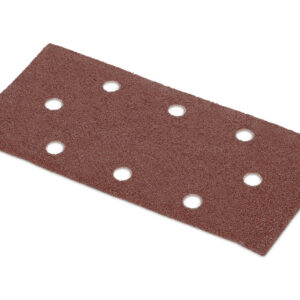 Lot de 5 patins auto-agrippants perforés (oval) - grain 80 - 93 x 187 mm