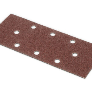 Lot de 5 patins perforés (oval) - grain 240 - 93 x 230 mm