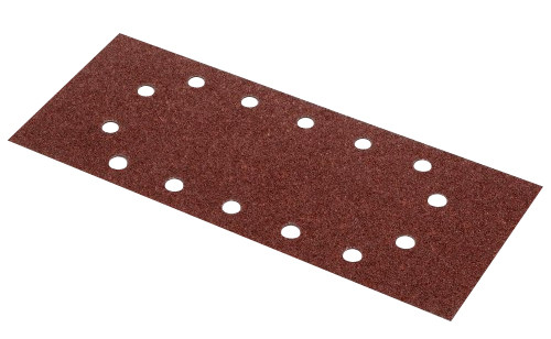 Lot de 5 patins perforés (oval) - grain 80 - 115 x 280 mm