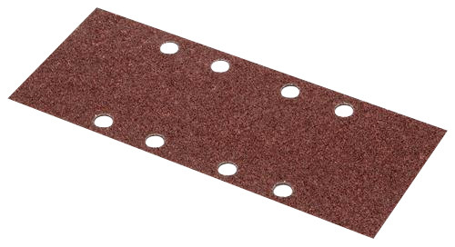 Lot de 5 patins perforés (parrallèle) - grain 40 - 93 x 230 mm