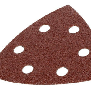Lot de 5 patins triangulaires auto-agrippants - grain 240 - 90x90x90 mm