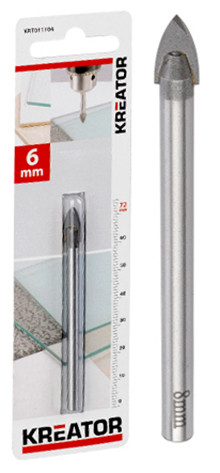 Mèche à verre et faïence Ø 3mm