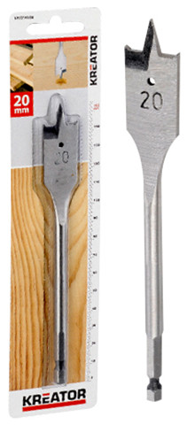 Mèche pour bois plate Ø 22x152mm