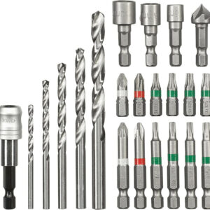 Accessoires pour Perceuse Visseuse sans fil Bit-Bohrerbox 22tlg. S-Box