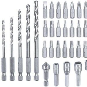 Accessoires pour Perceuse Visseuse sans fil Bit-Bohrerbox 39tlg. L-Box