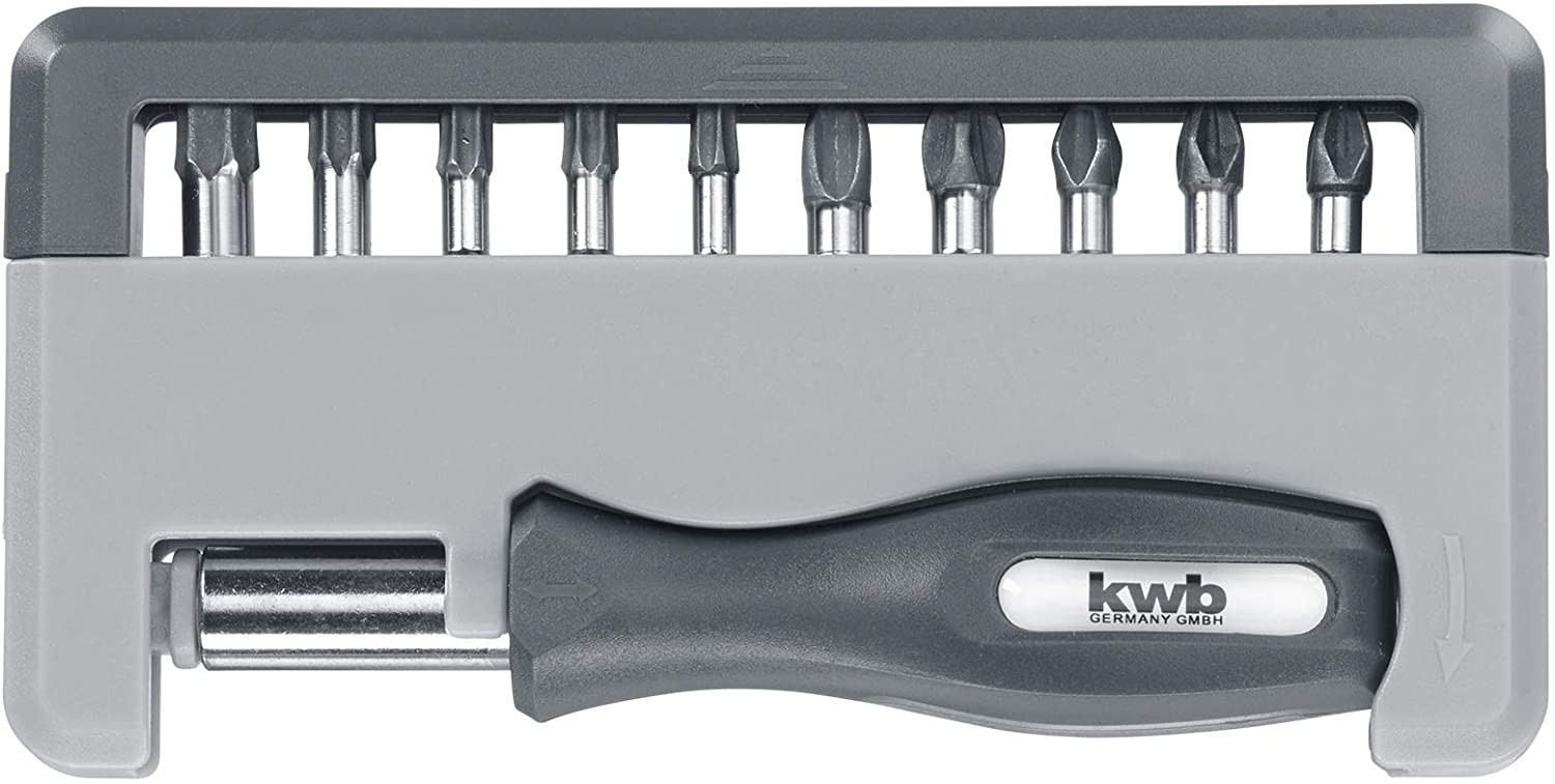 Boîte de 12 embouts pratique en acier TQ60 pour perceuse visseuse sans fil