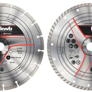 Disque diamant 230mm, 2 pièces