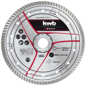 Disque Turbo diamanté 200x25,4 mm