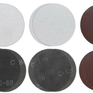 Jeu de 15 abrasifs pour ponceuse girafe 180mm (Grain 80 et 120)