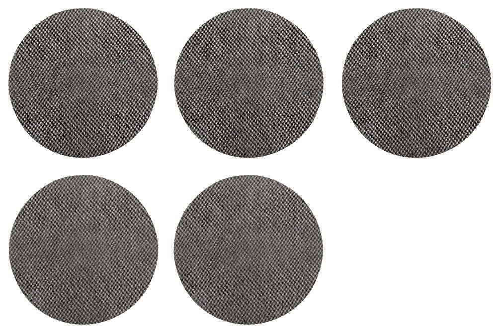 Jeu de 5 abrasifs pour ponceuse girafe 180mm (Grain 80 et 120)