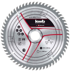 Lame de scie 216x30x2,8mm 60 dents