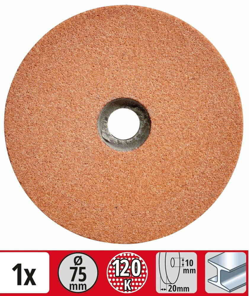 Meule touret 75x10x20mm G120