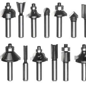 Set de coupe 15 pièces pour défonceuses