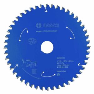 Lame BOSCH 2608644536tAluminium Ø 140 mm 48 dents pour Scie circulaire