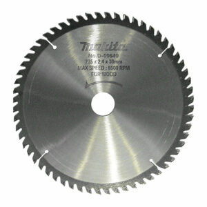 Lame carbure standard bois, pour scies circulaires MAKITA D-09640