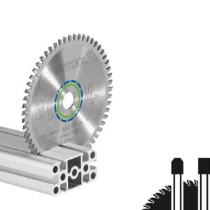 Lame de scie circulaire ALUMINIUM/PLASTICS HW 160 x 2,2 x 20 mm TF52 FESTOOL 496306