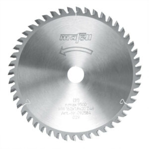 Lame de scie circulaire carbure 162 x 1,2/1,8 x 20 mm 48 dents 092584 pour MT55 MAFELL 1316100