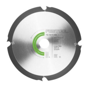 Lame de scie circulaire DIA 168 x 1,8 x 20 F4 abrasive FESTOOL 205769