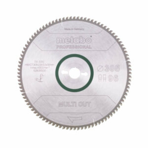 Lame de scie circulaire METABO Classic "Multi Cut" 628667000 - HW/CT - 305x30mm - 80FZ/TZ - -5°