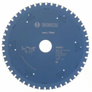 Lame de scie circulaire pour l'acier 210 x 30 x 1,6 mm 48 dents BOSCH EXPERT 2608643057