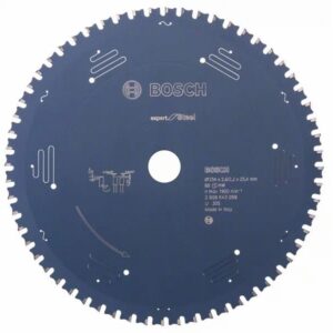 Lame de scie circulaire pour l'acier 254 x 25,4 x 2,2 mm 60 dents BOSCH EXPERT 2608643059