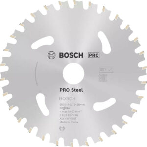 Lame de scie circulaire Standard for Steel 136 x 20 x 1,6 mm pour scies sans fil BOSCH 2608837746