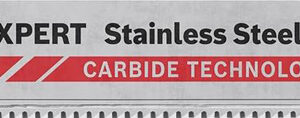 Lame de scie sauteuse Expert T 118 AHM for Stainless Steel pack de 03 BOSCH 2608900561