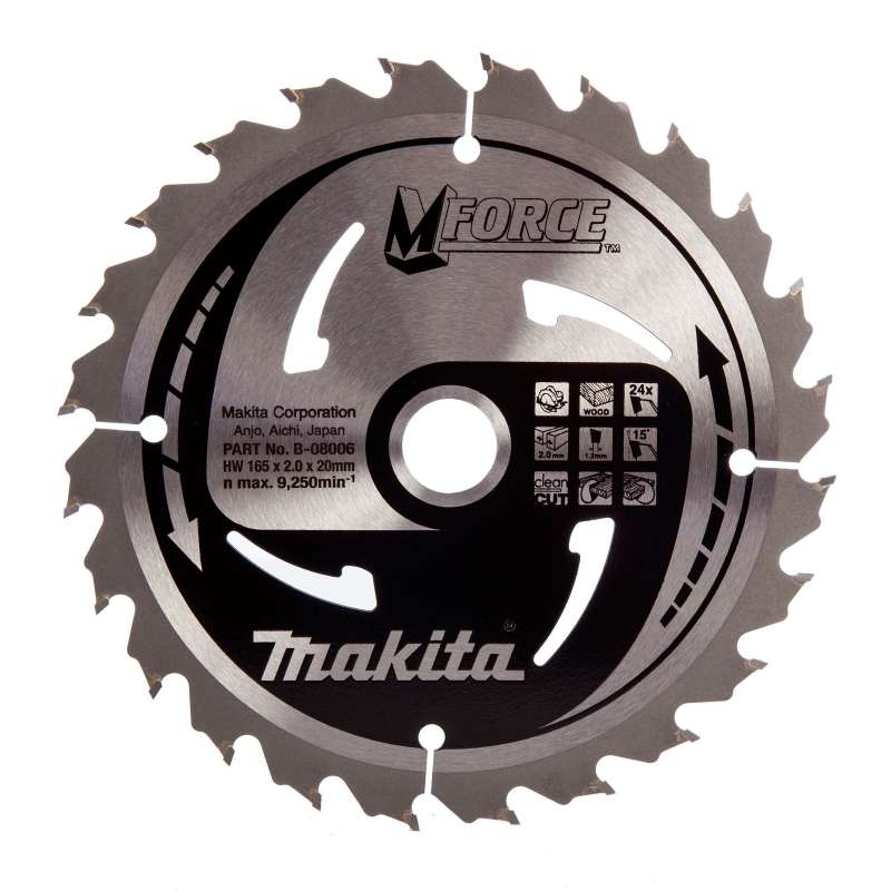 Lame MAKITA B-32007 pour scies circulaires à main M-FORCE