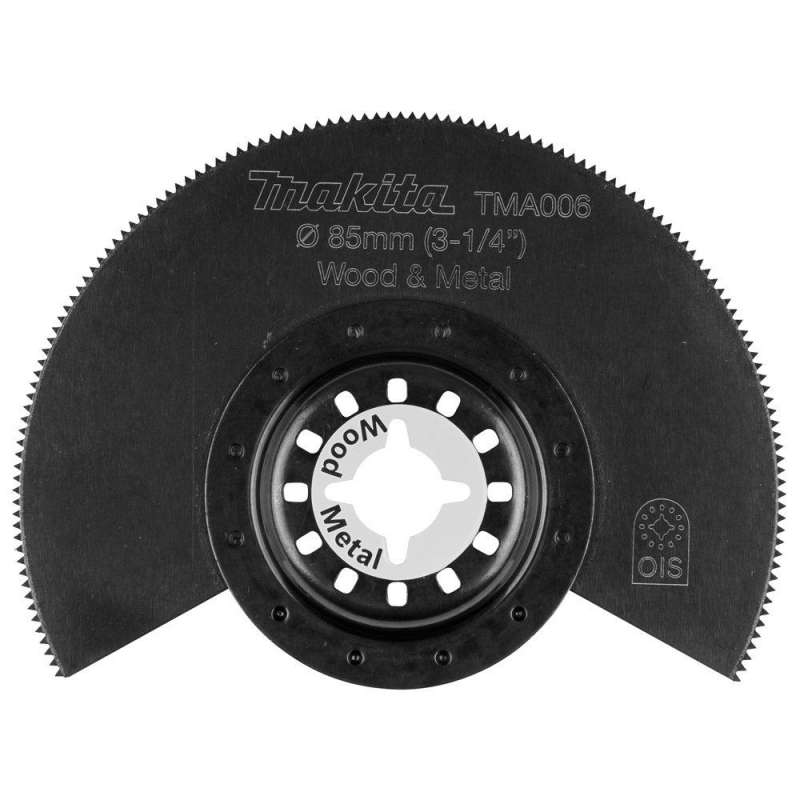 Lame Segment MAKITA B-64799 BIM Bois / Métal Moyeu déporté Ø 85mm (TMA045)