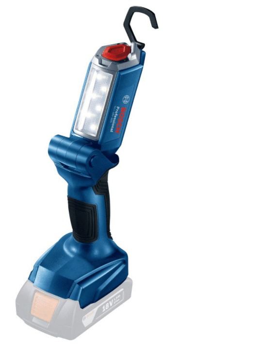 Lampe LED GLI 18 V - 300 worklight en boite carton (sans batterie ni chargeur) BOSCH 06014A1100
