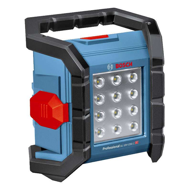 Lampe sans fil BOSCH 0601446700 - GLI 18V-1200 C Professional (vendu sans batterie)