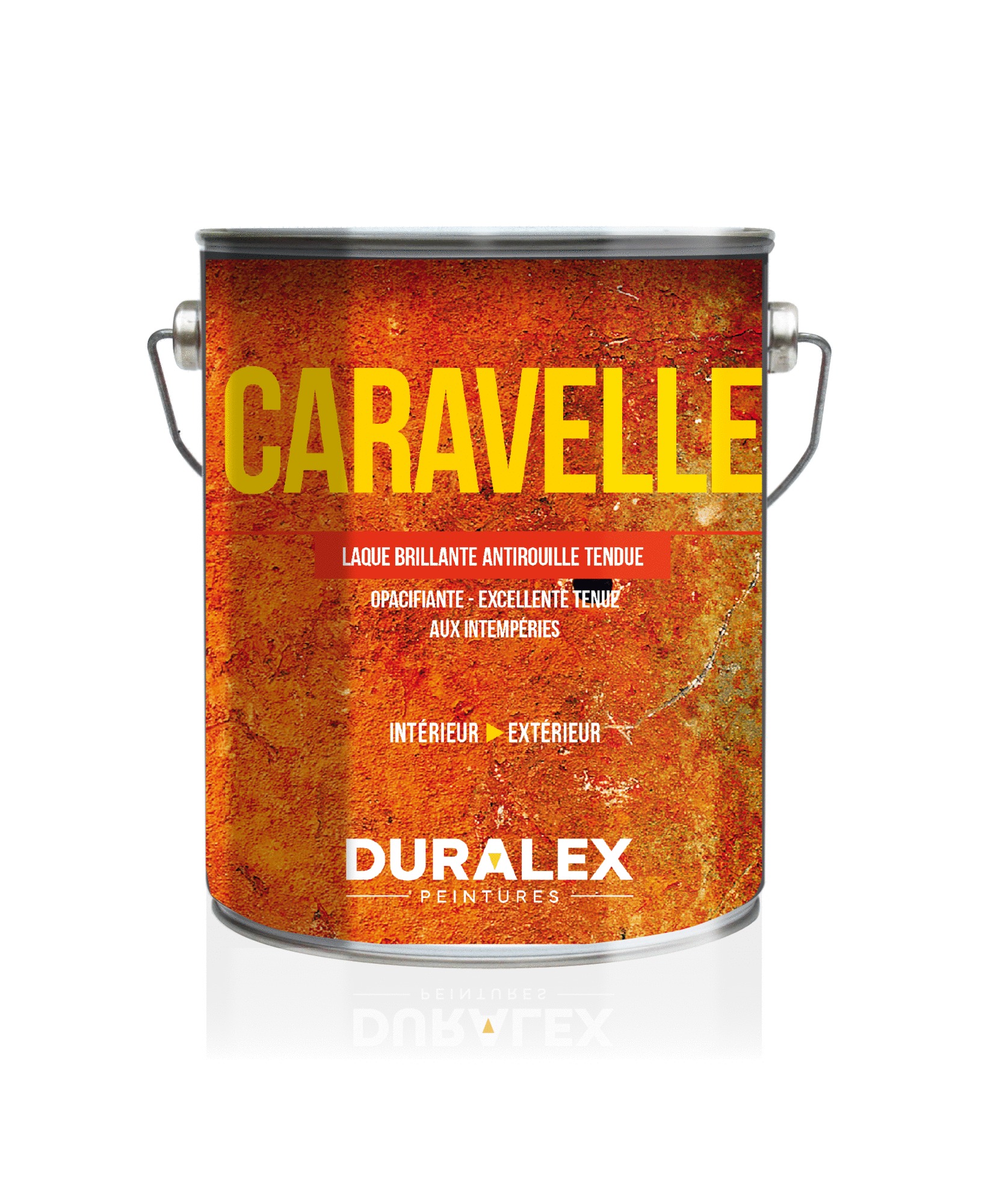 Laque brillante antirouille de finition Caravelle blanc 3 L DURALEX 108100501