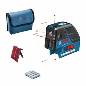 Laser points et lignes GCL 25 Professional + 4 piles 1,5 V BOSCH 0601066B00