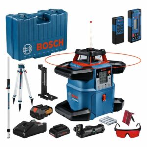Laser rotatif 18V GRL 600 CHV + 1 batterie Procore 4Ah + chargeur + coffret standard BOSCH 06159940P5