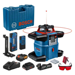 Laser rotatif connecté 18V GRL 600 CHV Professional + 1 batterie Procore 4Ah + chargeur + coffret standard BOSCH 0601061F00
