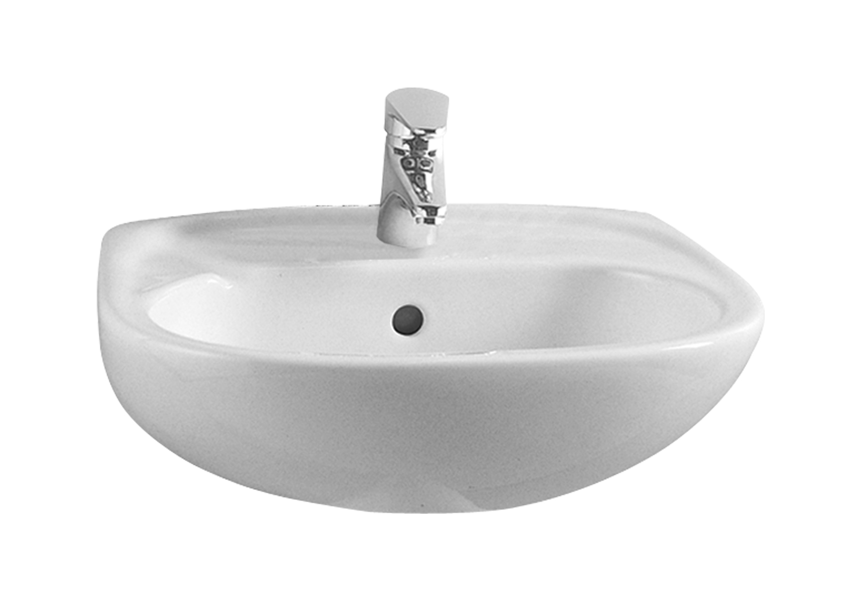 Lavabo blanc NORMUS 600x445 VITRA 5088L003-1029