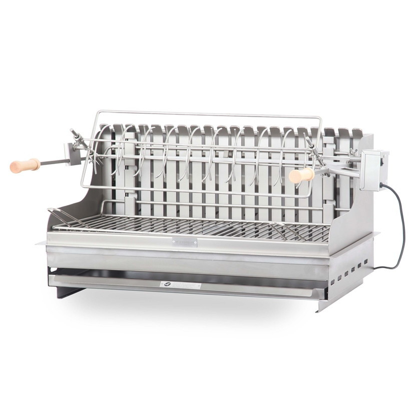 Barbecue Charbon Exclusive Irissarry 78 x 32 cm - Inox