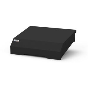 Couvercle 60 Exclusive/Vintage en acier pour planchas 60 Pure/Baia/Amalia - Noir