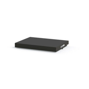 Couvercle en acier noir LA PETITE FRANCAISE - L.51 X P.37 x H.6 cm