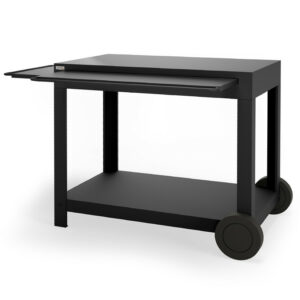 Desserte Exclusive Ingénieuse Noire - 122x89x75 cm - Poids 27,5kg