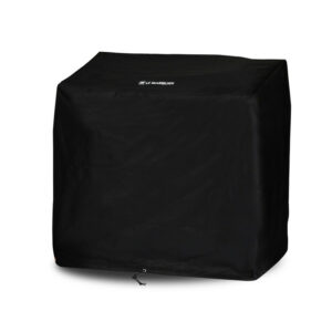 Housse pour plancha/BBQ 60 cm sur chariot/desserte avec tablettes (avec ou sans couvercle)