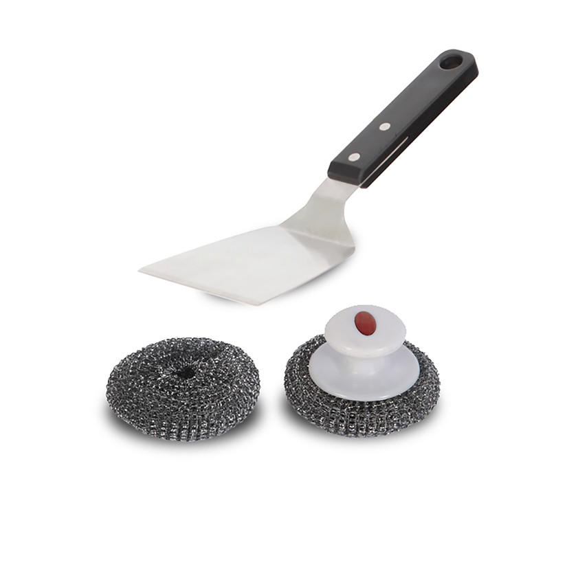 Kit nettoyage (1 spatule AGR85 + Boules inox AGR26)