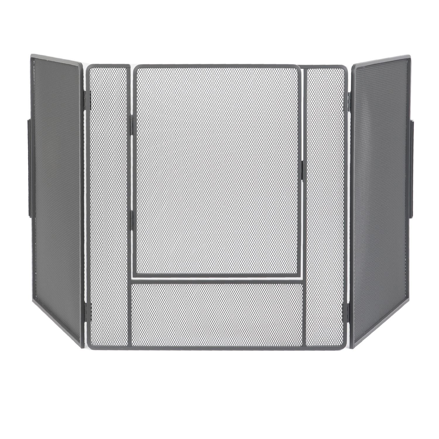 Pare-feu Sécurité - Marta XXL - L.220(70-80-70)xH.75 cm - spécial poêle