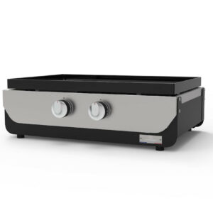 Plancha électrique Original 260 Duo - 3,5 kW - Plaque fonte émaillée 60 x 40 cm - 2 zones de chauffe