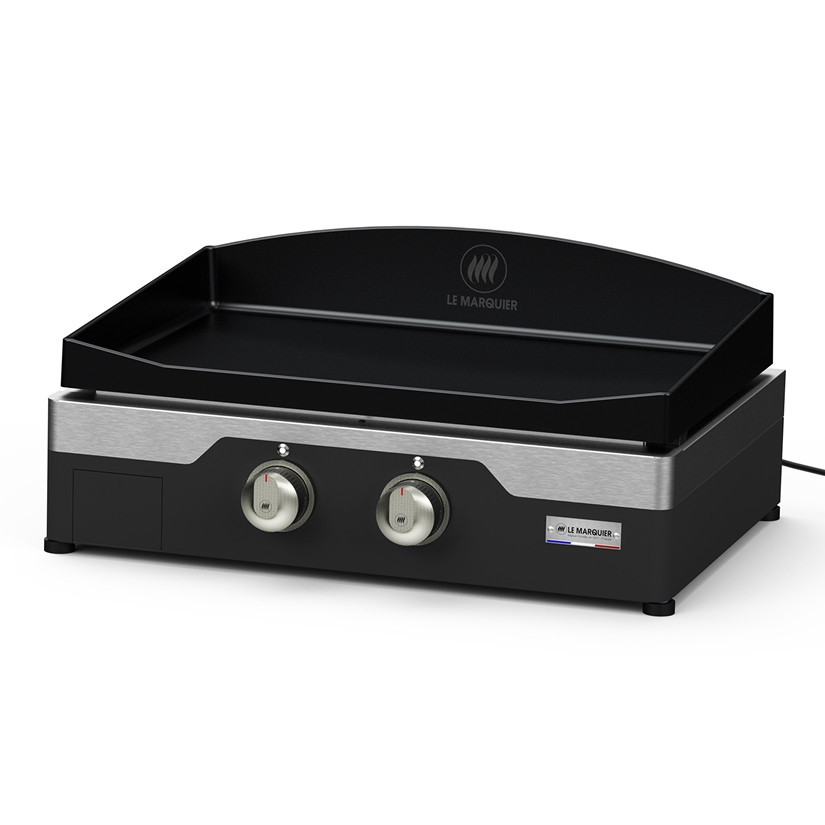 Plancha électrique Signature Allure 260 DUO - 2 zones de cuisson - pieds reglables