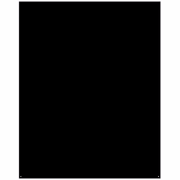 Plaque de sol - Rectangle noire - L.80xH.100 cm - Origine France