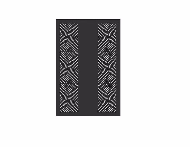 Plaque murale - Essentiel noire - L.80xH.120 cm - Origine France